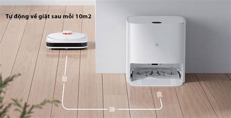 Robot hút bụi Mijia Pro STYTJ06ZHM tự động giặt giẻ