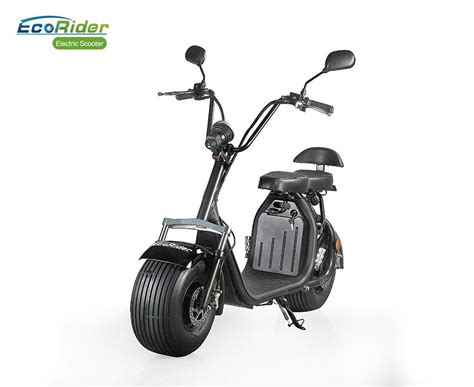 EcoRider 60v 12ah 1500 W Two Wheels Electric Scooter 2 Wheel Motor