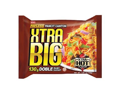 Payless Pancit Canton Hot Chili 130g Filipino Store Asian Supermarket