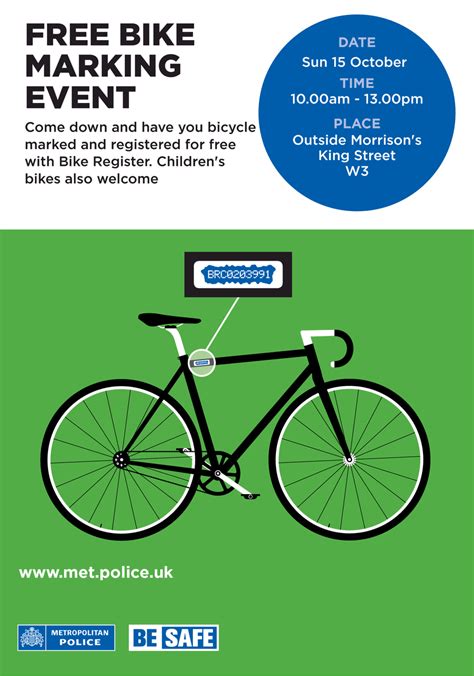 Your Acton Gardens Bike Marking