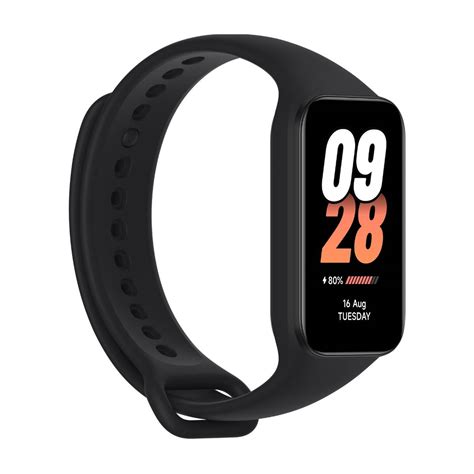 Banda Xiaomi Mi Smart Band 8 Active Negro - Punto Naranja