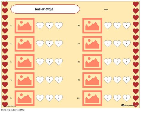 Zvu Na Aktivnost Slova Za Djecu Storyboard By Hr Examples