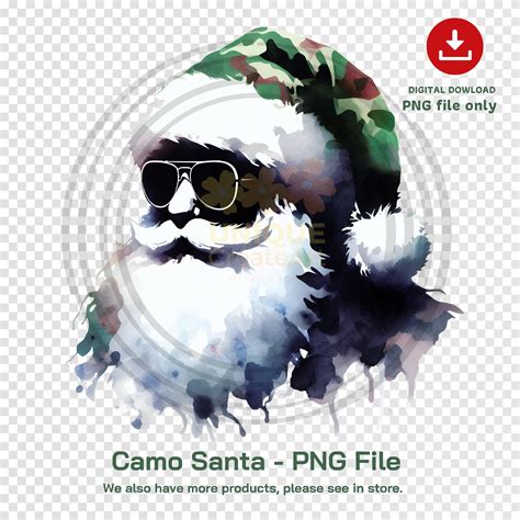 camo santa costume 5
