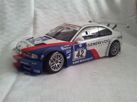 Bmw M Gtr E Sieger H N Rburgring Modellauto Autoart