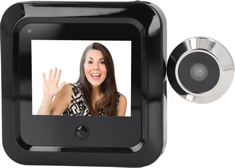 Digital Door Viewer, 2.4in HD Screen Monitor 0.3MP Camera 120 Degree ...