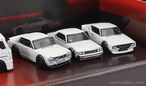 MATTEL HOT WHEELS GMH P Scale NISSAN SET X FLEETSTREET TRUCK CAR TRANSPORTER