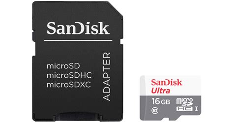 sandisk gb ultra uhs  microsdhc memory card