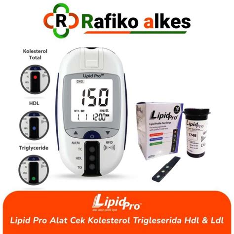 Promo Lipid Pro Include Strip Alat Tes Kolesterol Hdl Dan Ldl