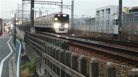 北総7800形7838編成23n北総線普通印旛日本医大行き四ツ木1号踏切道通過 Youtube