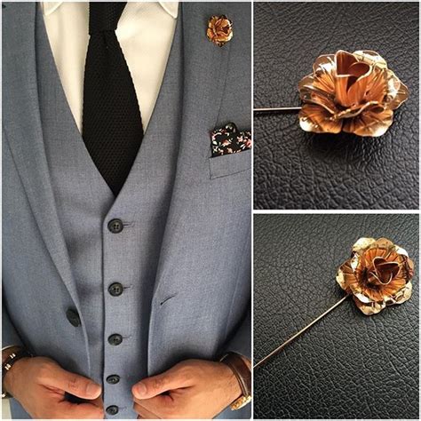 The Gold Rose Lapel Pin And Other Colours Available Now On Mrlapel