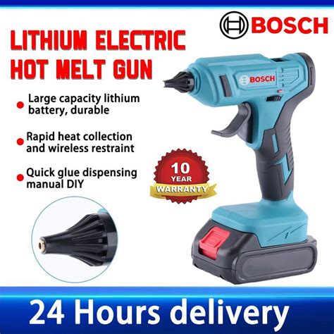 Bosch Cordless Hot Melt Glue Gun Fast Glue Dispensing Melt Glue Gun USB