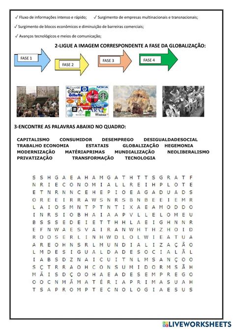 Atividade Sobre Globalização Para Alunos Especiais - 10