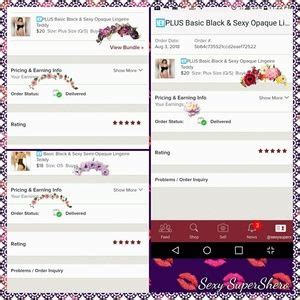 Sexy Supershero Intimates Sleepwear Basic Black Sexy Semiopaque Lingerie Teddy Poshmark