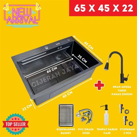 Jual Paket Kitchen Sink Bak Cuci Piring Stainless Sus Minimalis Igm