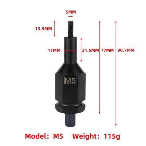 HIFESON Pneumatic Rivet Nut Gun Insert Threaded Pull Setter Riveters