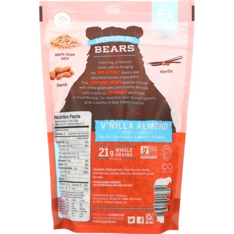 Bear Naked V Nilla Almond Fit Granola Oz
