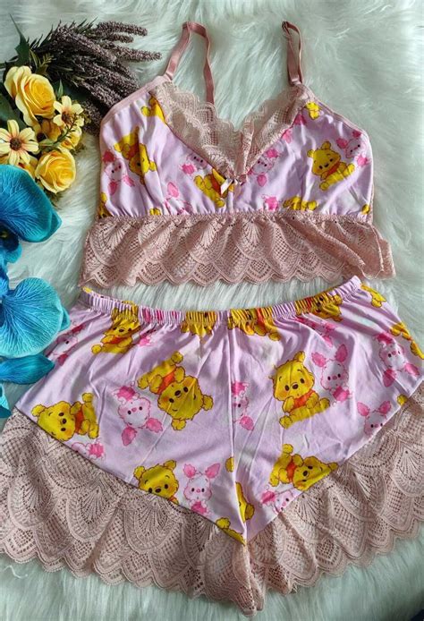 PIJAMA SUED RENDA D URSINHO POOH Império Lingerie
