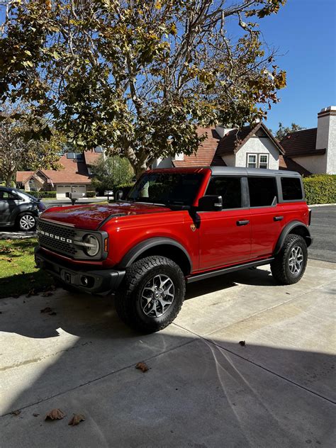 HOT PEPPER RED Bronco Club Page 70 Bronco6G 2021 Ford Bronco