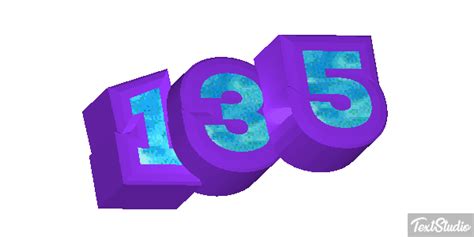 number animated gif logo designs