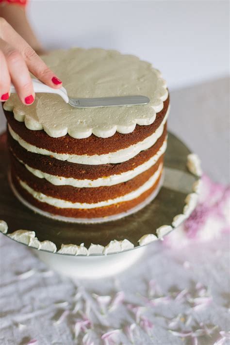 How To Make A Naked Cake By Cakewalk Bake Shop Layer Cake