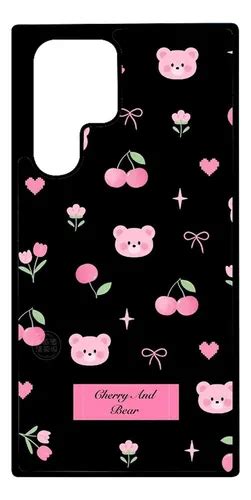 Funda Cute Bear Lovely Compatible Con Tecno Spark Negro Infinix Hot Pro G Mercadolibre