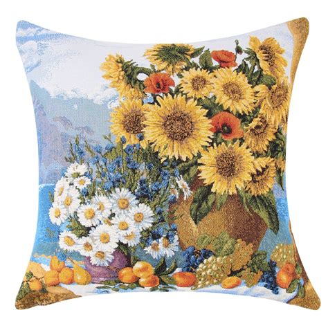 Наволочка декоративная Натюрморт Прованс 45х45 см гобелен — купить в ...