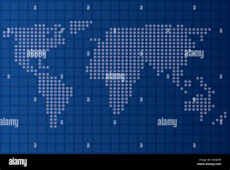 World Planet Earth Map Vector Illustration Design Stock Vector Image
