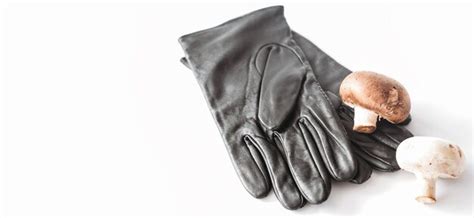 Innovadores Guantes De Cuero Vegano Hechos De Fibra De Micelio Tejido