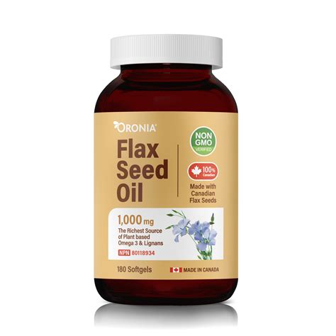 Flaxseed Oil – Oronia Info