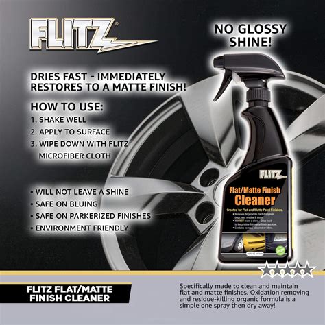 Snapklik Flitz FM 11506 Flat Matte Finish Cleaner