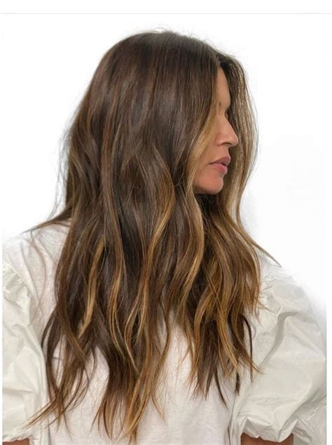 Brunette Hair With Highlights Brown Hair Balayage Sunkissed Hair