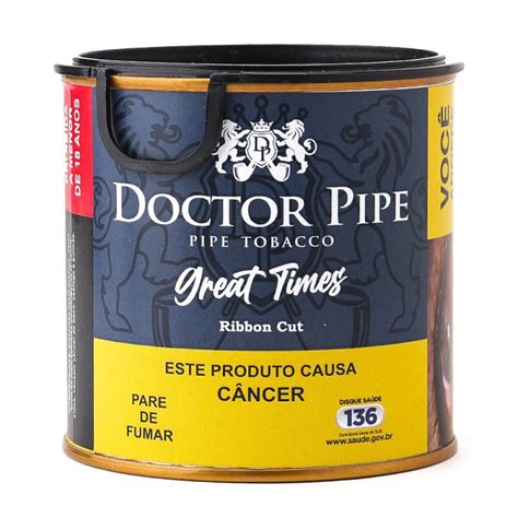 Qual O Melhor Fumo Para Cachimbo - Fumo para Cachimbo Doctor Pipe Great Times Ribbon Cut - Lata (50g)