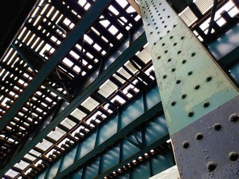 premium photo  angle view  elevated track