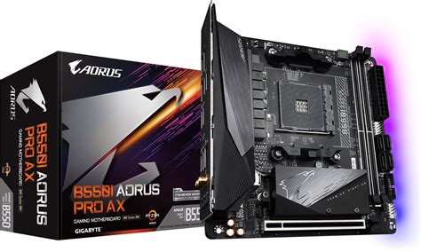 Gigabyte B550I AORUS PRO AX AMD Socket AM4 Motherboard - B550I AORUS ...