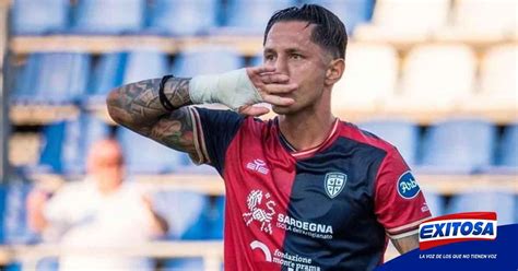 Gianluca Lapadula anotó el primer gol del triunfo del Cagliari por 2 0