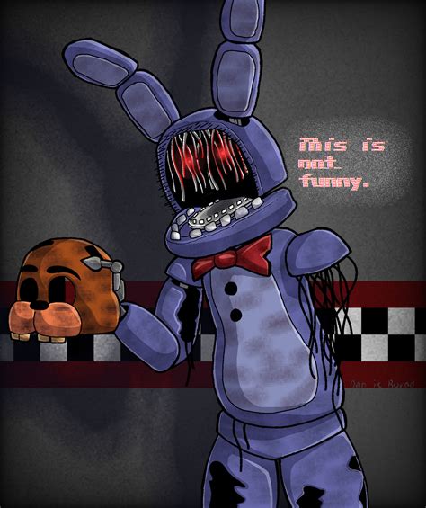 Withered Bonnie By Boreddan On Deviantart