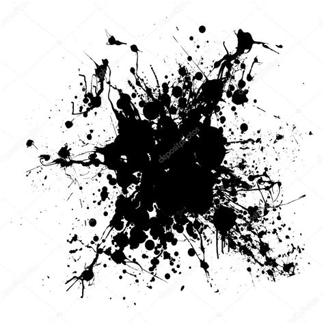 Gothic Grunge Ink Splat Stock Vector Image By Nicemonkey 3423916