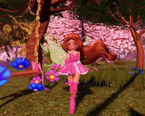 Flora Winx Eventos Ropa Peinados