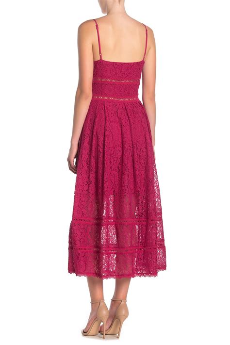 Nsr Sleeveless Lace Midi Dress Nordstrom Rack