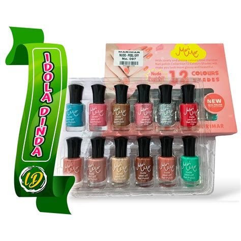 Jual MARIMAR KUTEK No NUDE PEEL OFF BISA DI KELUPAS PER BOX PER PACK Shopee Indonesia