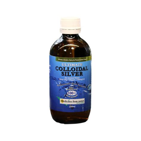 Ultimate Colloidal Silver 100ppm | 200ml