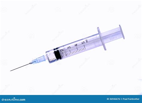 Medical Syringe Stock Photo Image Of Medical Care Needle 36946676