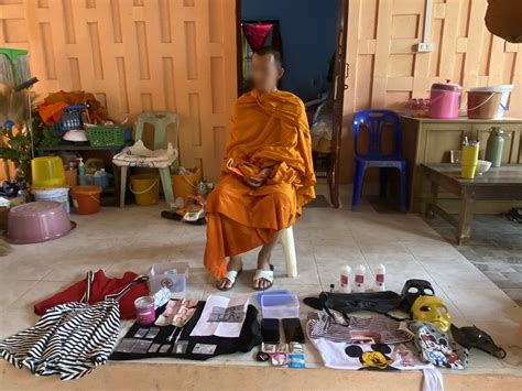Thai Monk Arrested For Drug And Sex At Samut Prakarn Temple Thaiger