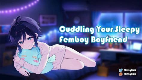 [ASMR Roleplay] [M4A] Cuddling With Your Femboy Boyfriend In Bed [Sleep Aid] [Cuddles] [Kiss