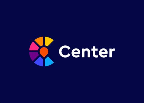 center logo  behance