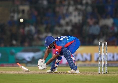 Rishabh Pant Sends The Ball To The Deep Third Boundary And His Bat Some