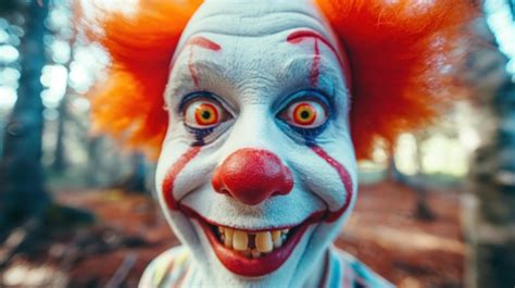 clown  orange hair pictures