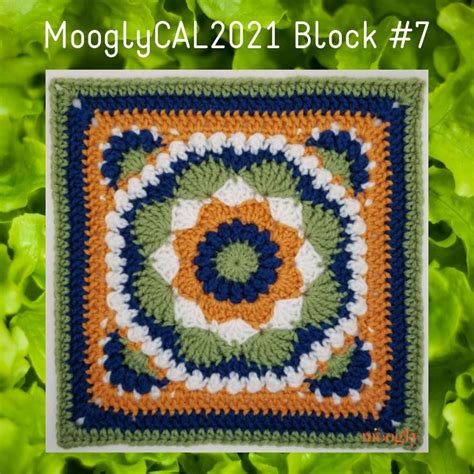 MooglyCAL2021 Block 7 Courtesy Of Pink Mambo Moogly Crochet