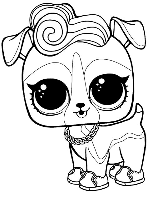 LOL Pets Coloring Pages Printable for Free Download