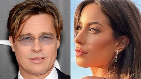 Brad Pitt Y Su Novia Inés De Ramón Viven Romance De Película Pese Al